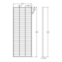 WATTSTUNDE&reg; SOLA Frame Mono 130 Wp HV