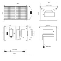 WATTSTUNDE&reg; SOLA Ease 100 Wp SunFolder Solartasche