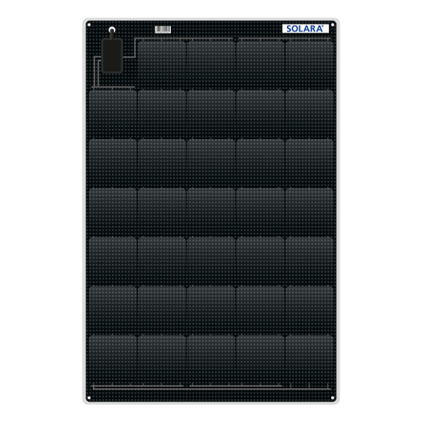 SOLARA Power M-Serie - S515M31/S Marine115Wp Kabelausgang auf der R&uuml;ckseite