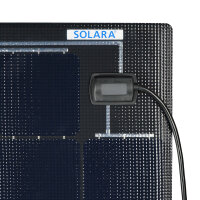 SOLARA Power M-Serie S705M43 Marine160Wp Kabelausgang Vorderseite
