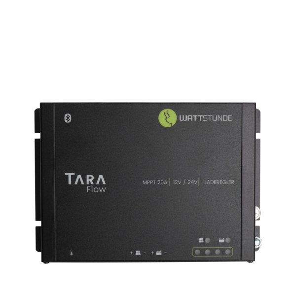 WATTSTUNDE&reg; TARA Flow 75 V 20 A MPPT Solar Laderegler