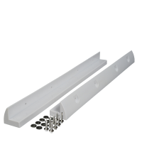 WATTSTUNDE&reg; MOUNT Solarmodul Halterung 53 wei&szlig;