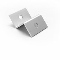 WATTSTUNDE&reg; 38 mm Aluminium Z-Winkel HSZ38 wei&szlig; Halterung