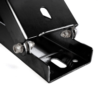 WATTSTUNDE&reg; Flachdach Solarmodul Halterung HST120 schwarz