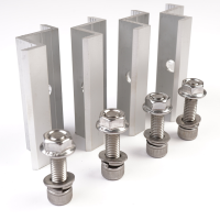 WATTSTUNDE&reg; HST Endklemme mit Schrauben 4er Set...