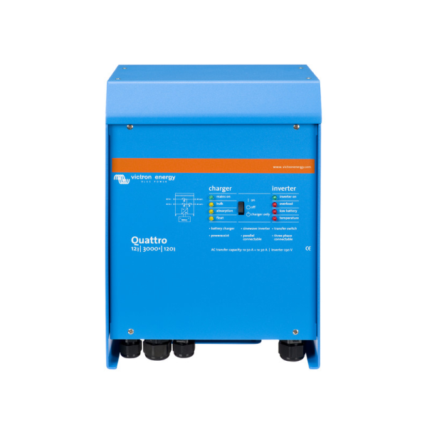Victron Quattro 12/3000/120 Wechselrichter 2400W und Ladeger&auml;t
