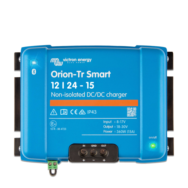 Victron Orion-Tr Smart 12/24-15A (360W) Non-isolated DC-DC charger