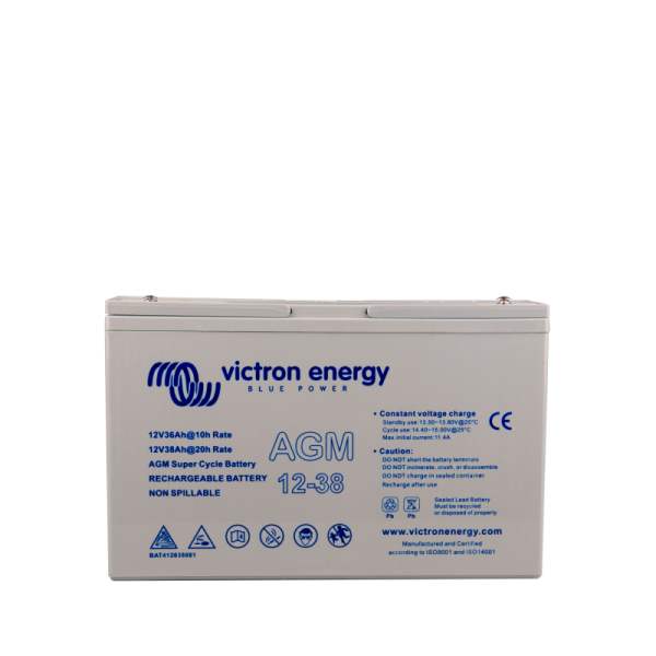 Victron 12V/38Ah AGM Deep Cycle Batt.