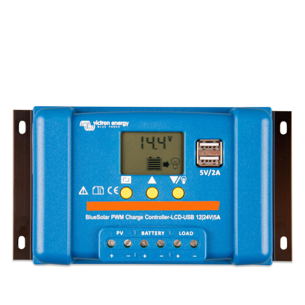 Victron BlueSolar PWM-LCD&USB 12/24V-5A