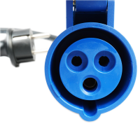 WATTSTUNDE&reg; CEE-Adapterkabel CEE weiblich/Schuko 50 cm, 16 A