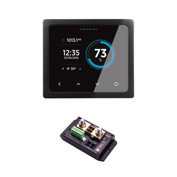 Simarine PICO One Set Rev2 - Batteriemonitor und Shunt Schwarz