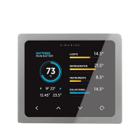 Simarine PICO Standard Set Rev23 - Silber mit Einbaurahmen