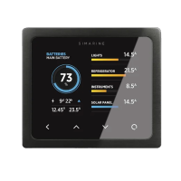 Simarine PICO Blue Set Rev23 - Schwarz mit Einbaurahmen