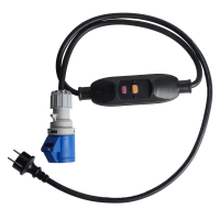 WATTSTUNDE&reg; CEE Einspeisekabel mit FI