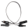 WATTSTUNDE&reg; Flachbandkabel Typ-MC4/Typ-MC4 50 cm schwarz