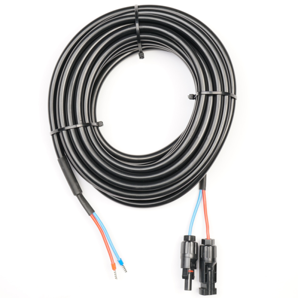 WATTSTUNDE&reg; DAC 2.10 Anschlusskabel Solarmodul zu Laderegler 10 Meter 2 x 2,5 mm&sup2;