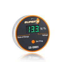 Super B Anzeige BM01 12V + Kabel 5m f&uuml;r Epsilon...