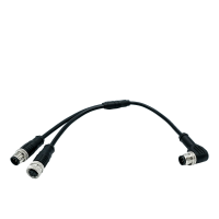 Super B Kabel DNV 0,2m Y-split Rechtwinklig m&auml;nnlich...