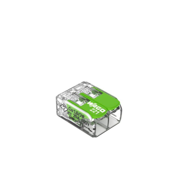 WAGO Verbindungsklemme Green Range flexibel bis 4mm&sup2; - 221-422