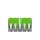 WAGO Verbindungsklemme Green Range flexibel bis 4mm&sup2; - 221-425