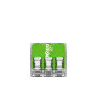 WAGO Verbindungsklemme Green Range flexibel bis 4mm&sup2; - 221-423 | 50er Pack