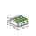 WAGO Verbindungsklemme Green Range flexibel bis 4mm&sup2; - 221-423 | 50er Pack