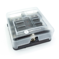 WATTSTUNDE&reg; Plus Distributor 6 mit je 2 x 5 A, 10 A, 15 A, 20 A Flachsicherungen