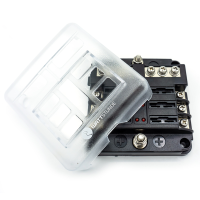 WATTSTUNDE&reg; Plus Distributor 6 mit je 2 x 5 A, 10 A, 15 A, 20 A Flachsicherungen