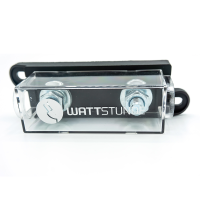 WATTSTUNDE&reg; Sicherungshalter FH-M1 transparent f&uuml;r ANM Hochlastsicherungen