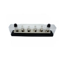 WATTSTUNDE&reg; Busbar 6xM8 150 A / 70 V schwarz