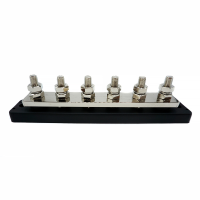 WATTSTUNDE&reg; Busbar 6xM8 300 A / 70 V schwarz